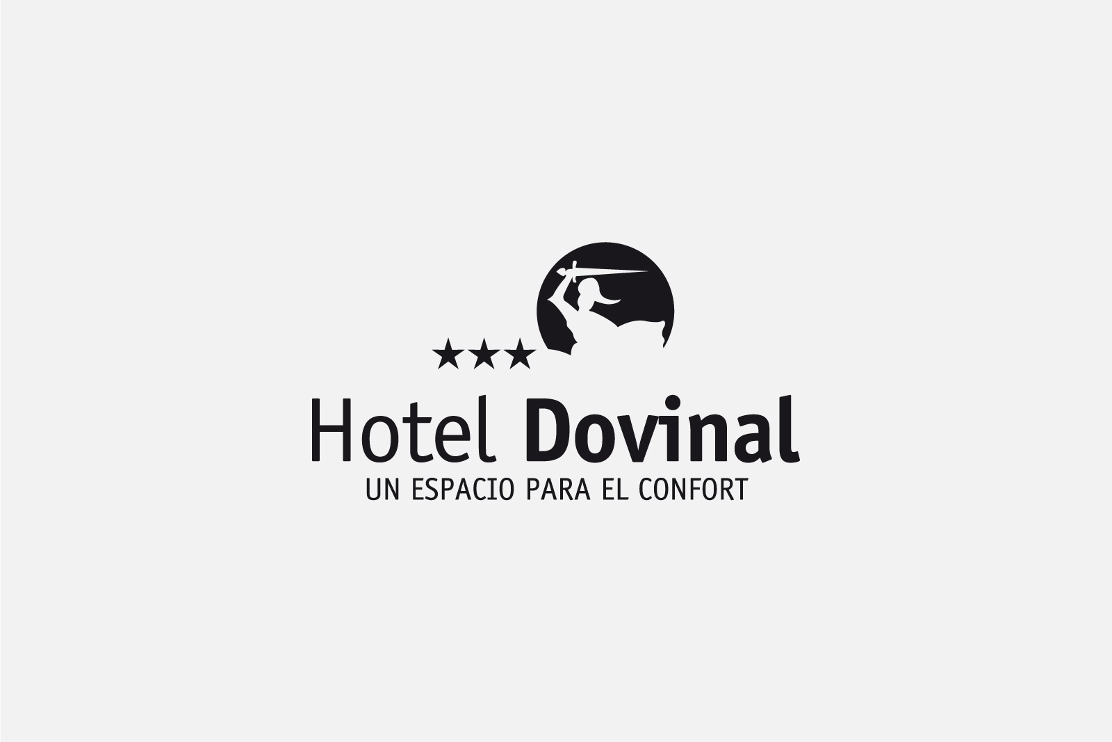 diseño de logotipo hotel dovinal